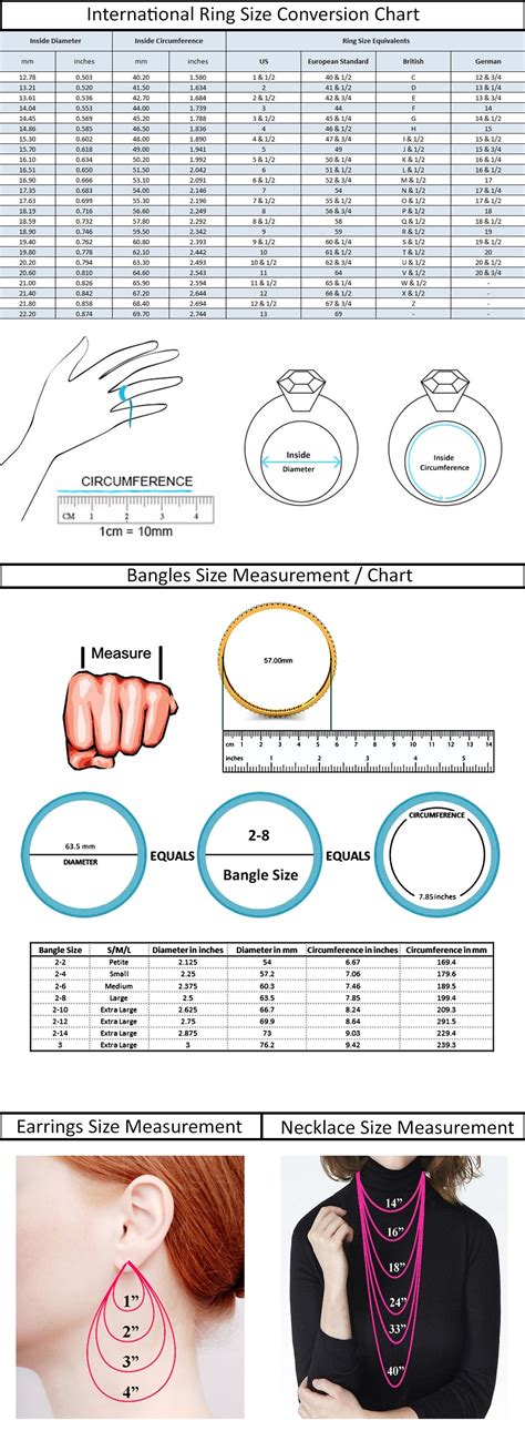 hard jewelry|hard jewelry size chart.